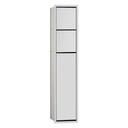 emco WC-Modul asis 150, 168x809x153mm, Aluminium, Aluminiumoptik, Links... EMCO-978305050 4018445086523 (Abb. 1)