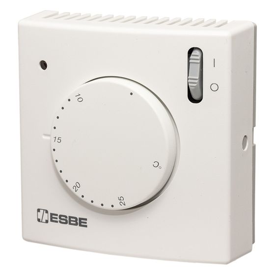 Esbe Raumthermostat TMA116 elektromechanisch Schalter An/Aus, 8-30 Grad, 85x85x38mm, IP30