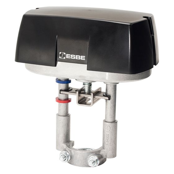 Esbe Linear-Stellantrieb ALF131 Prop./3-Punkt, 230V, 600N, Hub 30mm, Aluminium/Kunststoff
