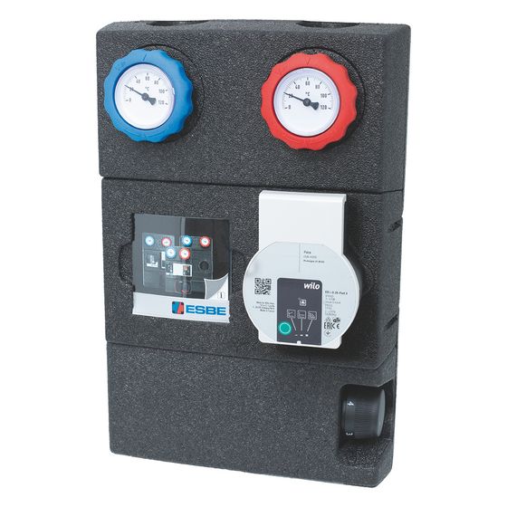 Esbe Pumpengruppe GFA211, DN 25, 20-55 Grad C, Wilo PARA 25/6, Messing/Stahl