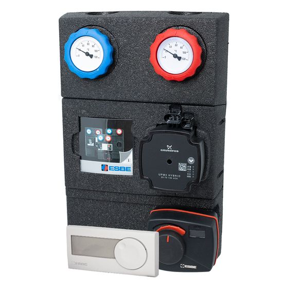 Esbe Pumpengruppe GRC242, DN 32, mit Stellmotorregler, Messing/Stahl, 61044800