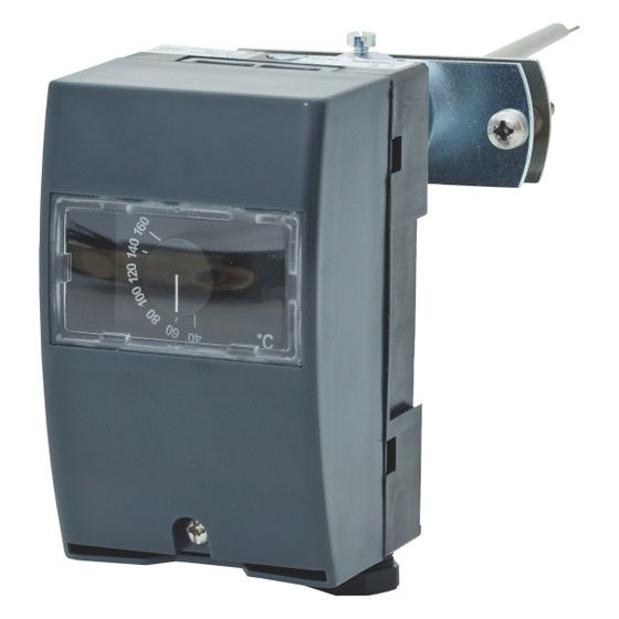 Esbe Rauchgasthermostat CTF271 maximal 750 Grad, Einstellbereich 40-160 Grad, SPDT, 150mm, Edelstahl, IP40