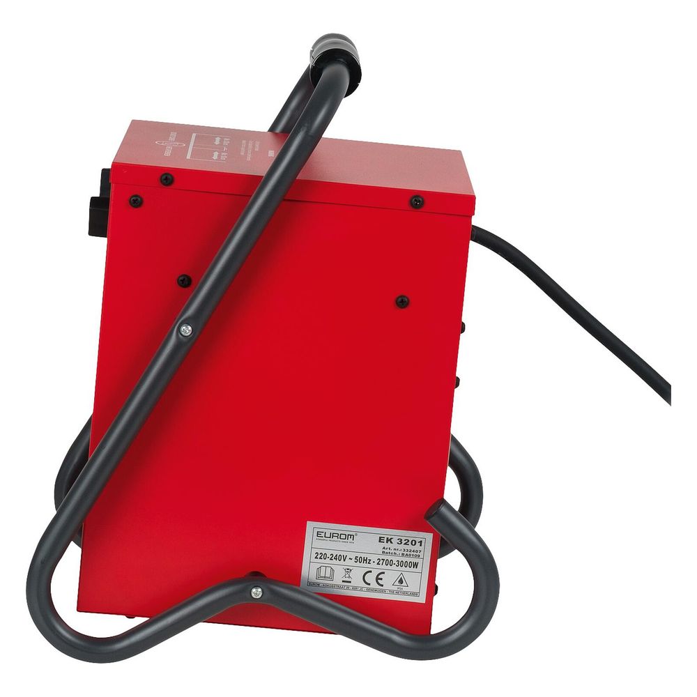 Eurom Heizlüfter EK3201, 3.000W, 230V, 360x245x265mm, Stahlblech, IP24... EUROM-332407 8713415332407 (Abb. 2)