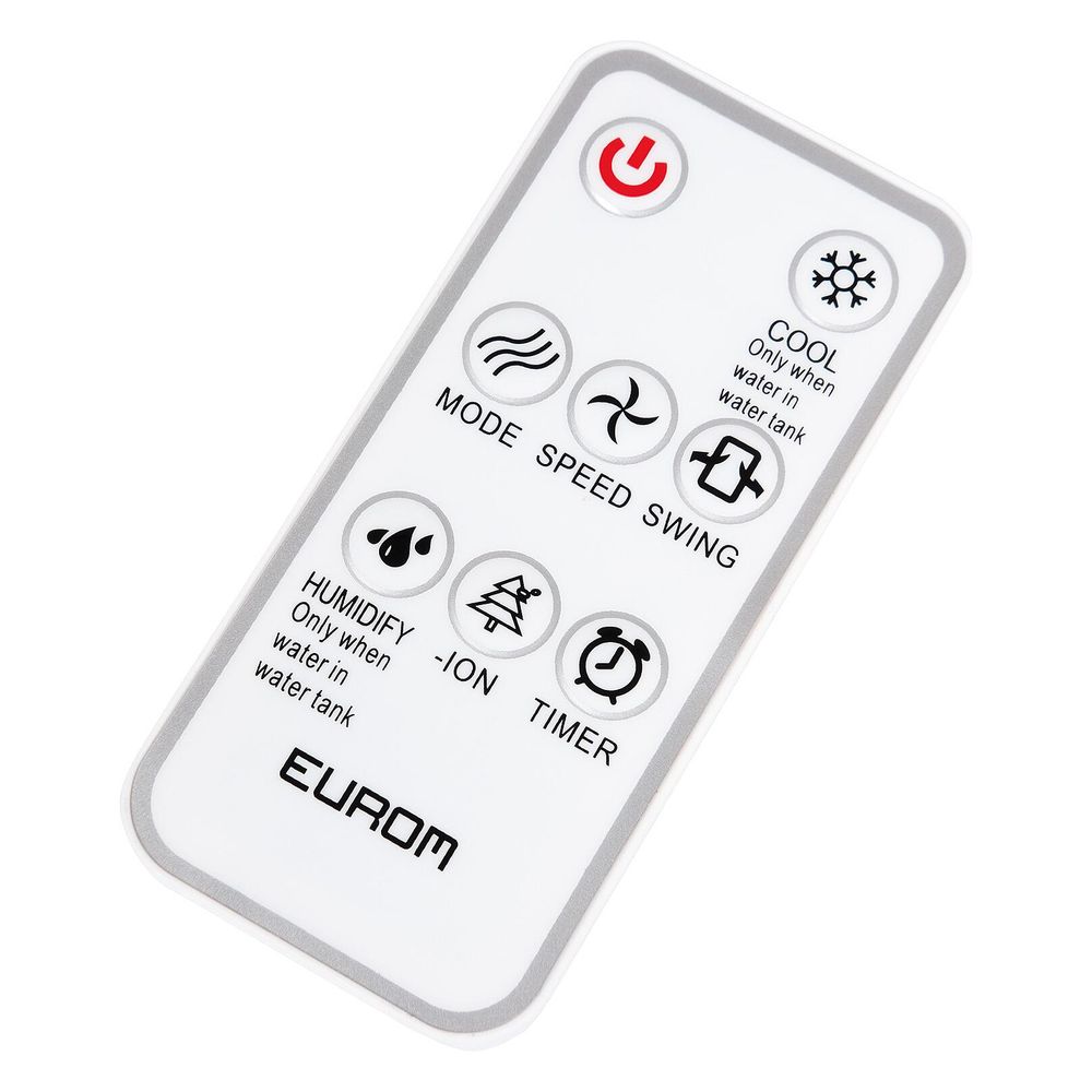 Eurom Mobiler Luftkühler Coolstar 10.0, 3 Gebläsestufen, 65W, 230V, 10l, 760x382x316mm... EUROM-386158 8713415386158 (Abb. 6)