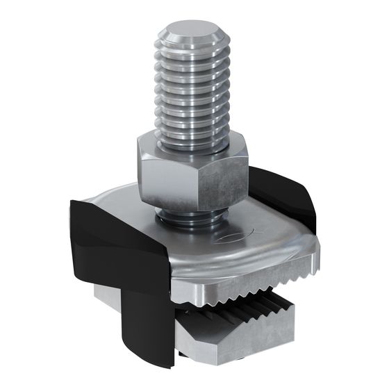 fischer Hammerkopfschraube FHS Clix 10x60 für Montageschienen und Rohrschellen