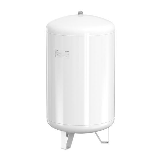 Flamco Contraflex Ausdehnungsgefäß 600l, Betriebsdruck 2,5-6 bar, für Heizungen und Kühlanlagen, Weiß