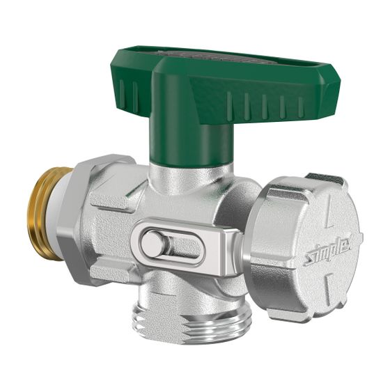 Flamco KFE-Kugelhahn Eck, DVGW G 1/2