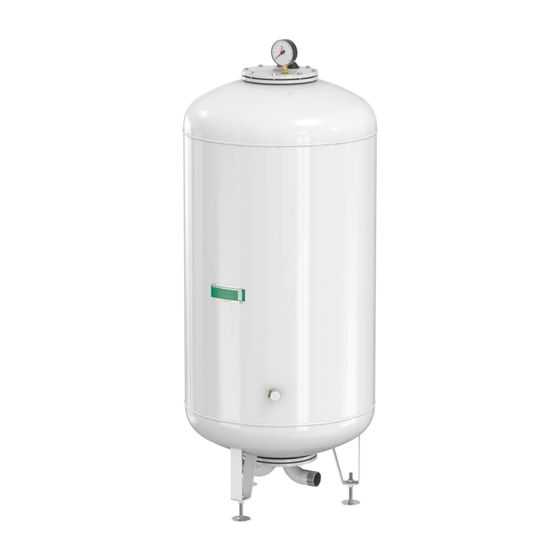 Flamco Airfix Ausdehnungsgefäß D-E 3000l, 6,0-10 bar, für Trinkwassererwärmungsanlagen