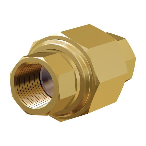 Flamco Flextherm IVS Isolierverschraubung G 3/4" für Rippenrohr-Wärmetauscher