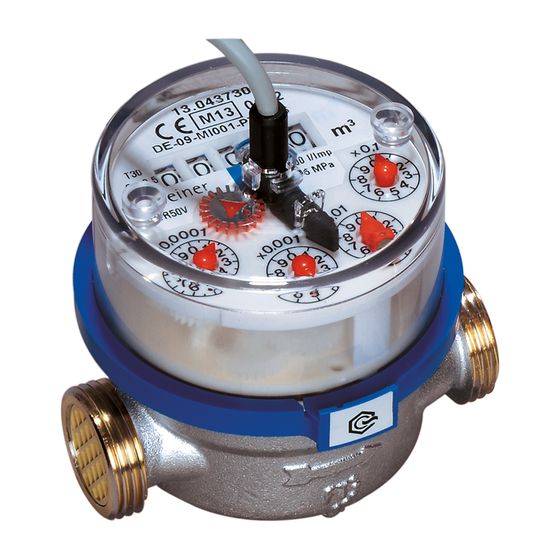 Flamco ETW-EAK Wasserzähler Impulsgeber Q3 2,5m3/h Mid Wohnungswasserzähler R80h/R50v