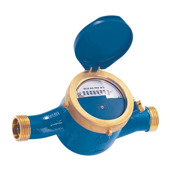 Flamco MTW SR Hauswasserzähler Q3 10,0cbm/h DN 25-G 1 1/4", 150mm, Modularis, Warmwasser