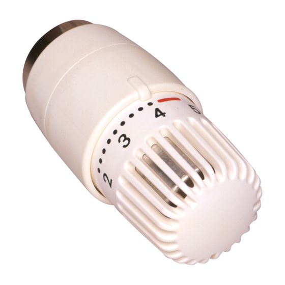 Flamco Thermostatkopf Rotherm2, Klemmanschluss mit Nullstellung, mit Flüssigfühler