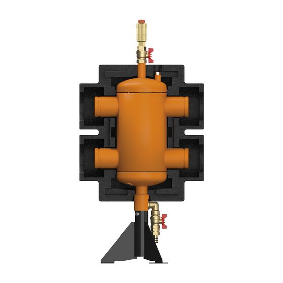 Flamco Heizungswart mit Magnetitabscheider DN 100 (114,3), mit hydraulischer Weiche
