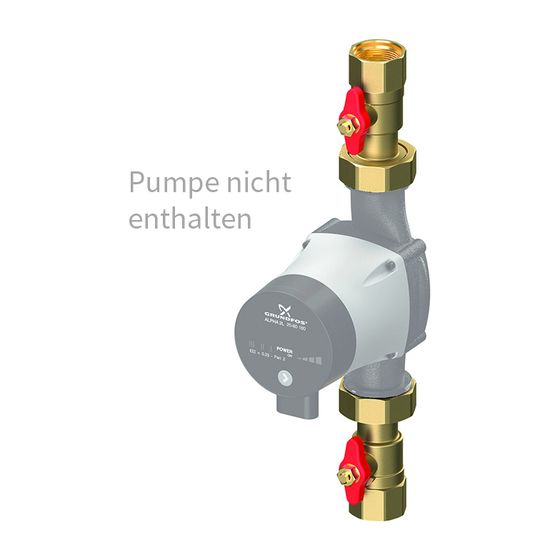 Flamco Pumpenabsperrset B, 1 1/4