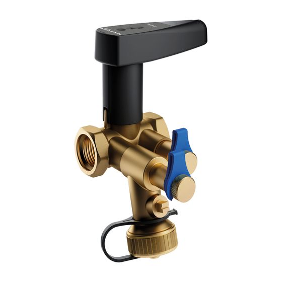 Flamco NexusValve Vertex DN 25 1" Innengewinde 84-2.170l/h mit Entleerung