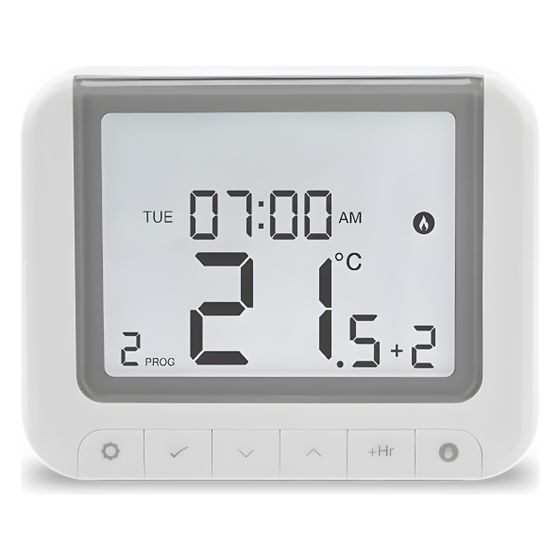 Flamco RT520 Raumregler Aufputz Batterie P-frei, Opentherm