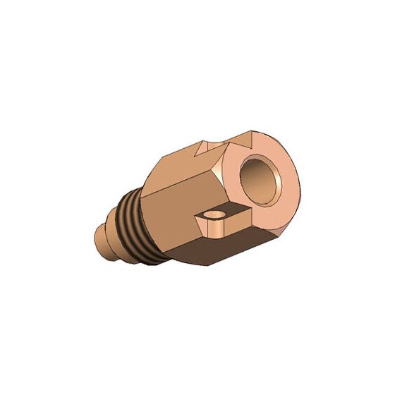 Flamco Tauchhülse M10x1 für Fühler d. 4 und 6mm für Meiflow Top S, CW617N