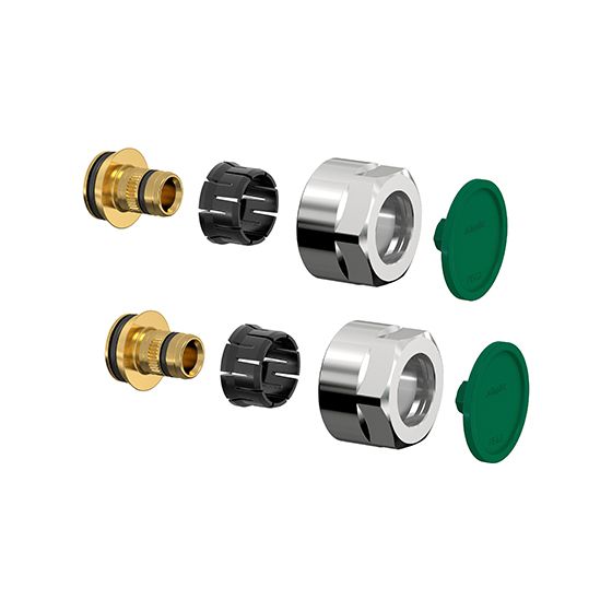 Flamco Design Klemmverschraubung-Set F3 16x2 x G 3/4