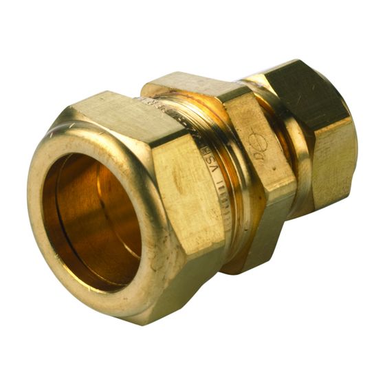 Flamco Super VSH Reduziermuffe 22x15mm, Messing