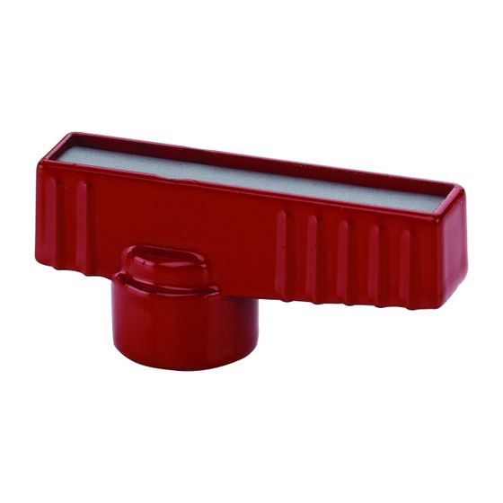 Flamco Flügelgriff für KFE-Kugelhahn DN 15-20 Zinkdruckguss, Rot