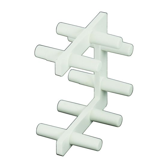Flamco Stoßverbinder K für Kabelkanal Kunststoff, Weiß