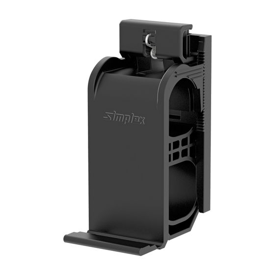 Flamco Komfort Plus Befestigungsschelle Kunststoff schwarz, für Rohre bis 22mm