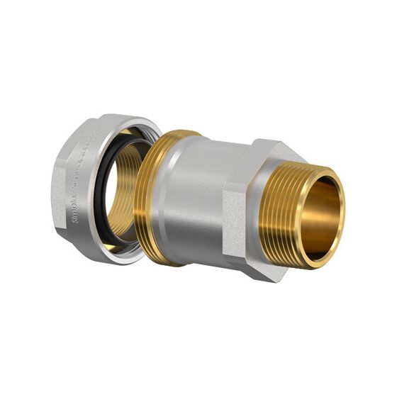 Flamco Plus DVGW Schwarzrohradapter für Rohr 1 1/2
