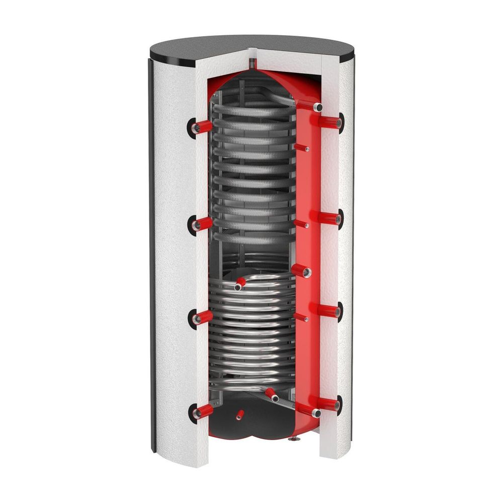 Flamco Flextherm Duo FWS Frischwasser-Kombispeicher 750l mit Edelstahlwellrohr Wärmetausc... FLAMCO-18190 8712874181908 (Abb. 1)