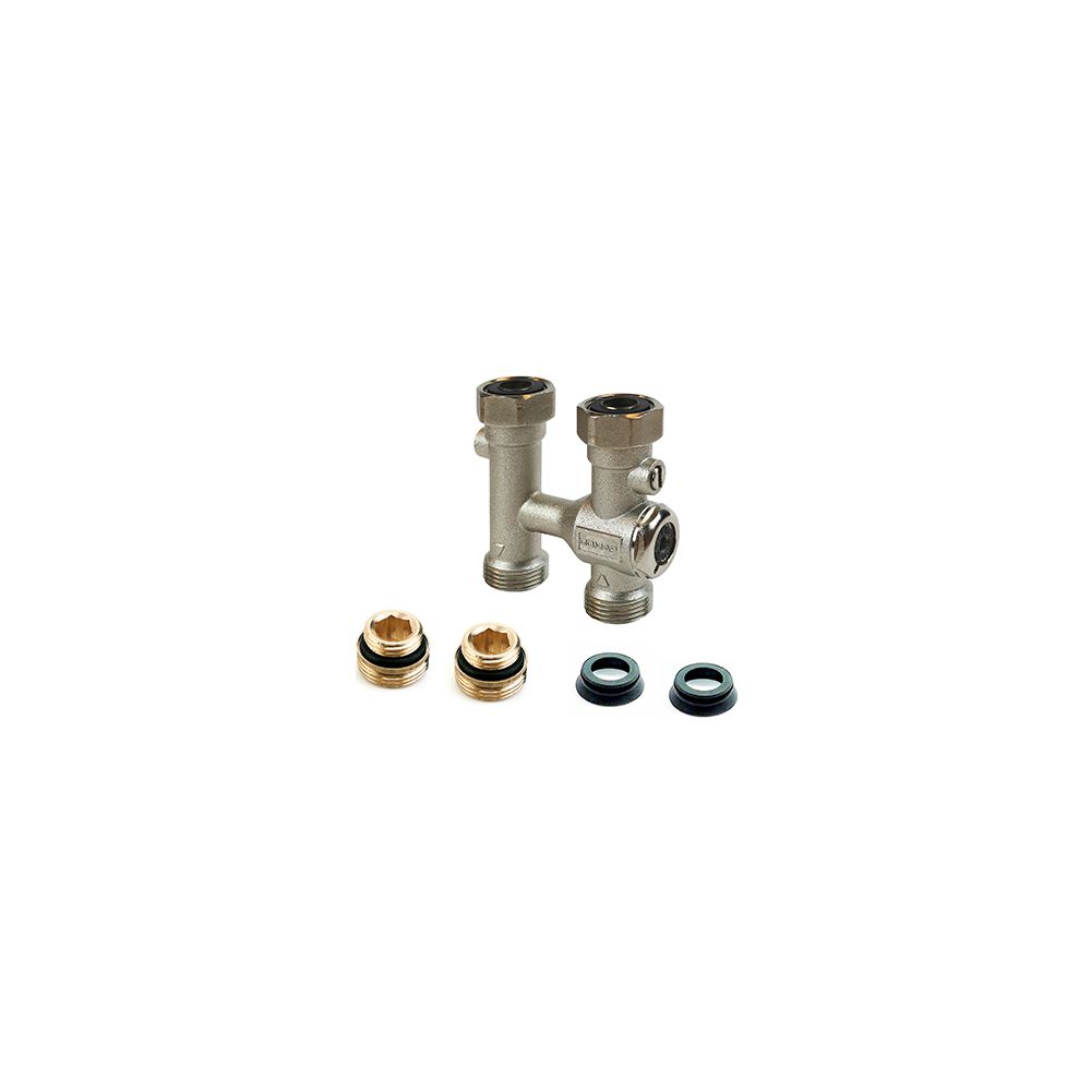 Flamco Autosar Hahnblock Eck links E/50 G 3/4" Innengewinde x G 3/4" Außengewinde Euroko... FLAMCO-983202 3430650487215 (Abb. 2)