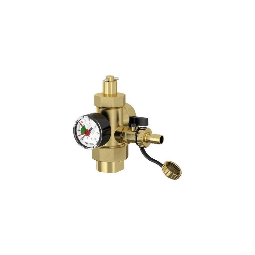 Flamco Flexcon Anschlussgruppe 1 mit Manometer und Absperrventil... FLAMCO-27293 8712874272934 (Abb. 2)
