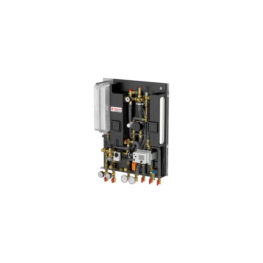 Flamco Logomini G2 S-Line mit indirekter Warmwasserb., ungemischtem HK, Differenzdru... FLAMCO-M10930.010 4016715151124 (Abb. 2)