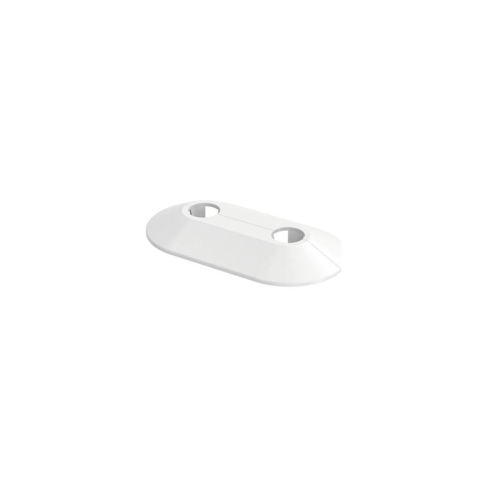 Flamco RVD Doppelrosette 16/50mm aus Kunststoff, Weiß... FLAMCO-12570 8712874125704 (Abb. 2)