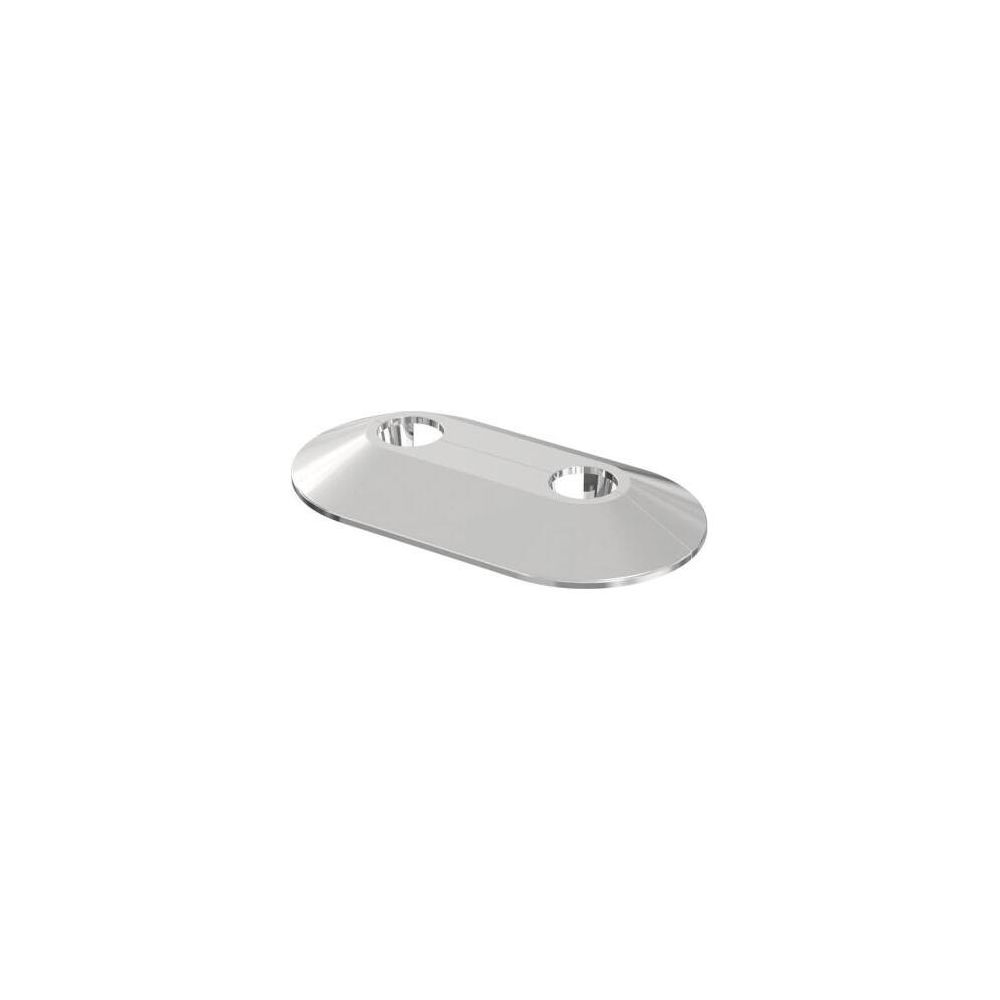 Flamco RVDC Doppelrosette 15/50mm aus Kunststoff, Chrom... FLAMCO-12529 8712874125292 (Abb. 2)