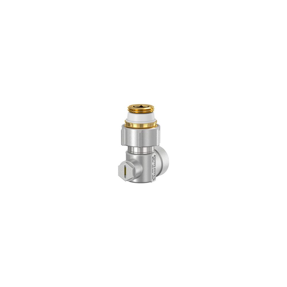 Flamco Exclusiv Eck Einzel-Kugelhahn E1/IG G 3/4" Innengewinde x Rp 1/2" Messing vernick... FLAMCO-F10023 4013852200616 (Abb. 2)