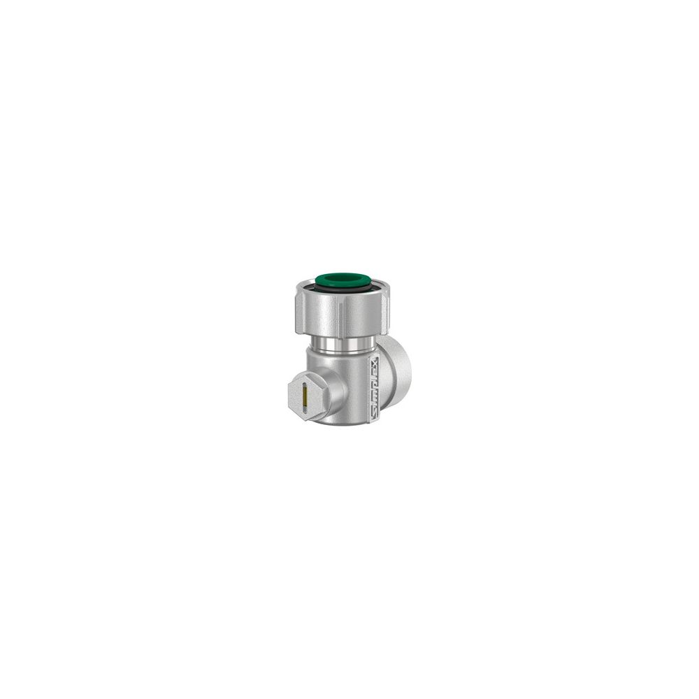 Flamco Exclusiv Eck Einzel-Kugelhahn E2/IG G 3/4" Innengewinde x Rp 1/2" Messing vernick... FLAMCO-F10025 4013852200647 (Abb. 2)