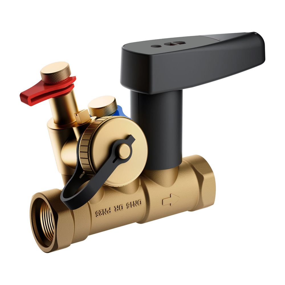 Flamco NexusValve Fluctus DN 50H 2" Innengewinde 2950-12630l/h mit Entleerung... FLAMCO-MN80597.541 4016715065322 (Abb. 1)