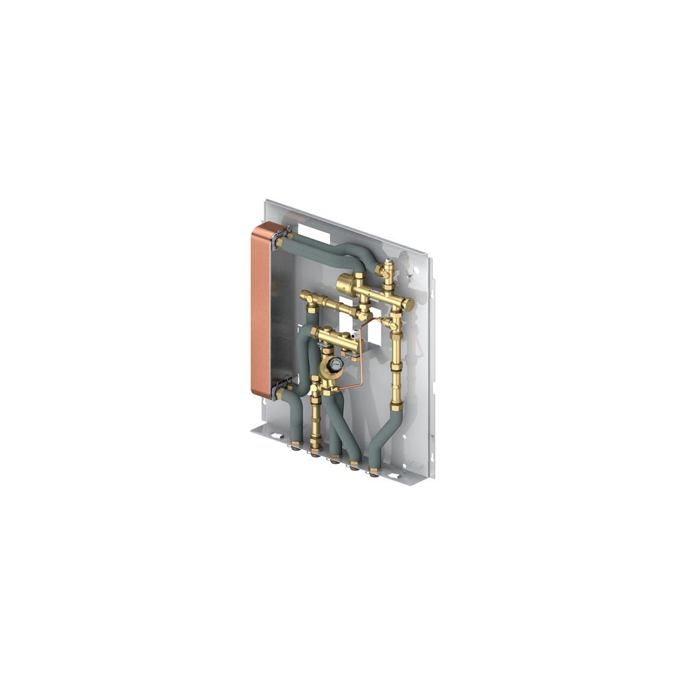 Flamco Logovital mit Balancer und Zirkulationsbrücke, 35kW, 12l, 480mm Breit... FLAMCO-M10231.41LV4 4016715028877 (Abb. 2)