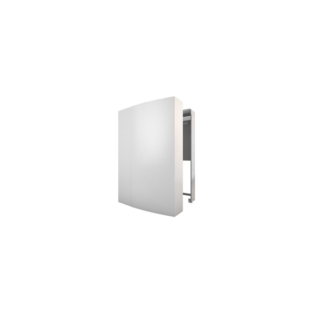 Flamco Aufputzputz-Haube wandhängend 1330x850x210mm, Verkehrsweiß, inklusive Zarge... FLAMCO-M11100.43 4016715090133 (Abb. 2)