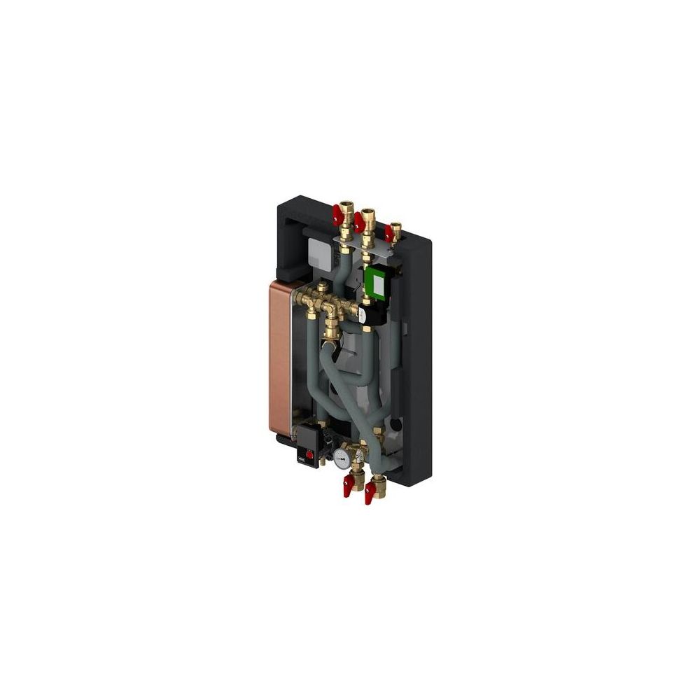 Flamco Frischwasserstation thermostatisch mit Brauchwasserzirkulation, DN 25... FLAMCO-M10271.4 4016715012241 (Abb. 2)
