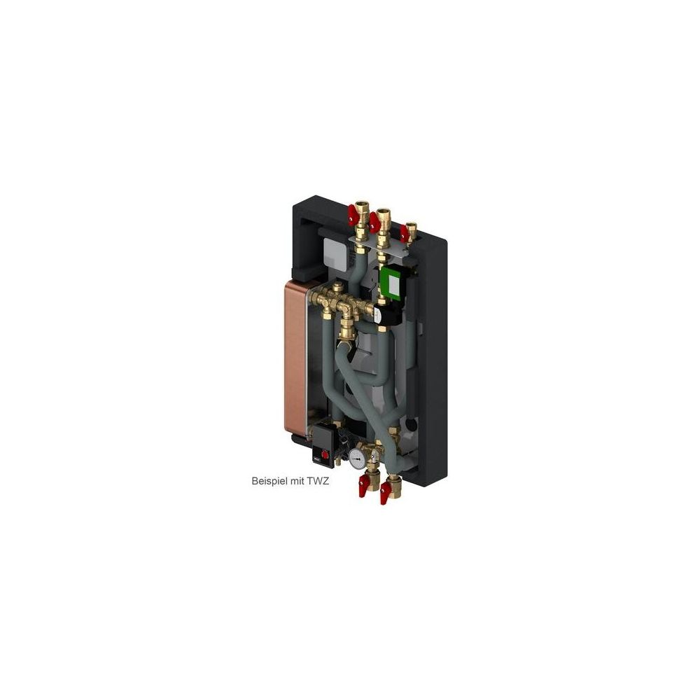 Flamco Frischwasserstation thermostatisch ohne Brauchwasserzirkulation, DN 25... FLAMCO-M10271.41 4016715012258 (Abb. 2)
