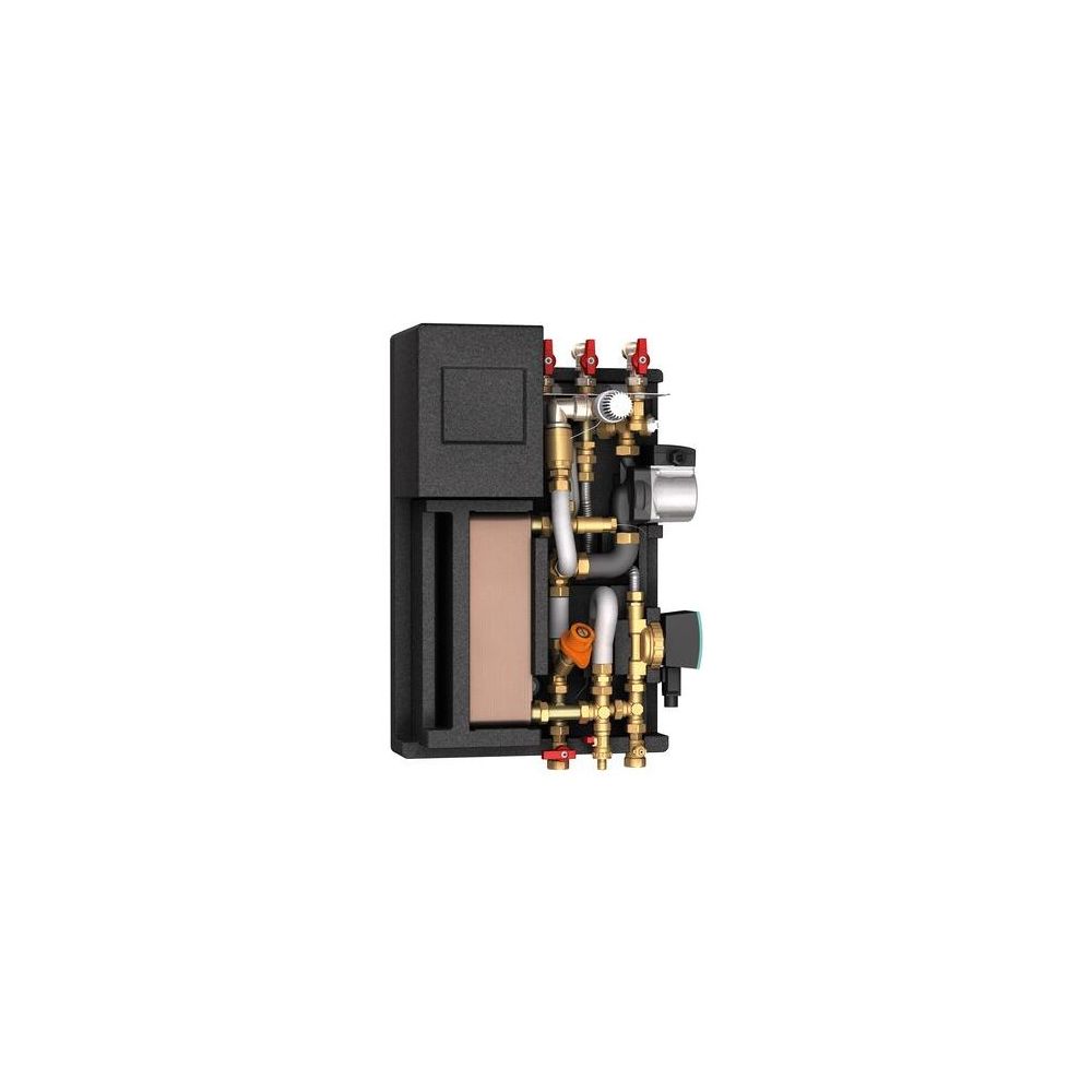 Flamco Frischwasserstation thermostatisch kompakt, mit Brauchwasserzirkulation... FLAMCO-M10271.5 4016715012265 (Abb. 2)