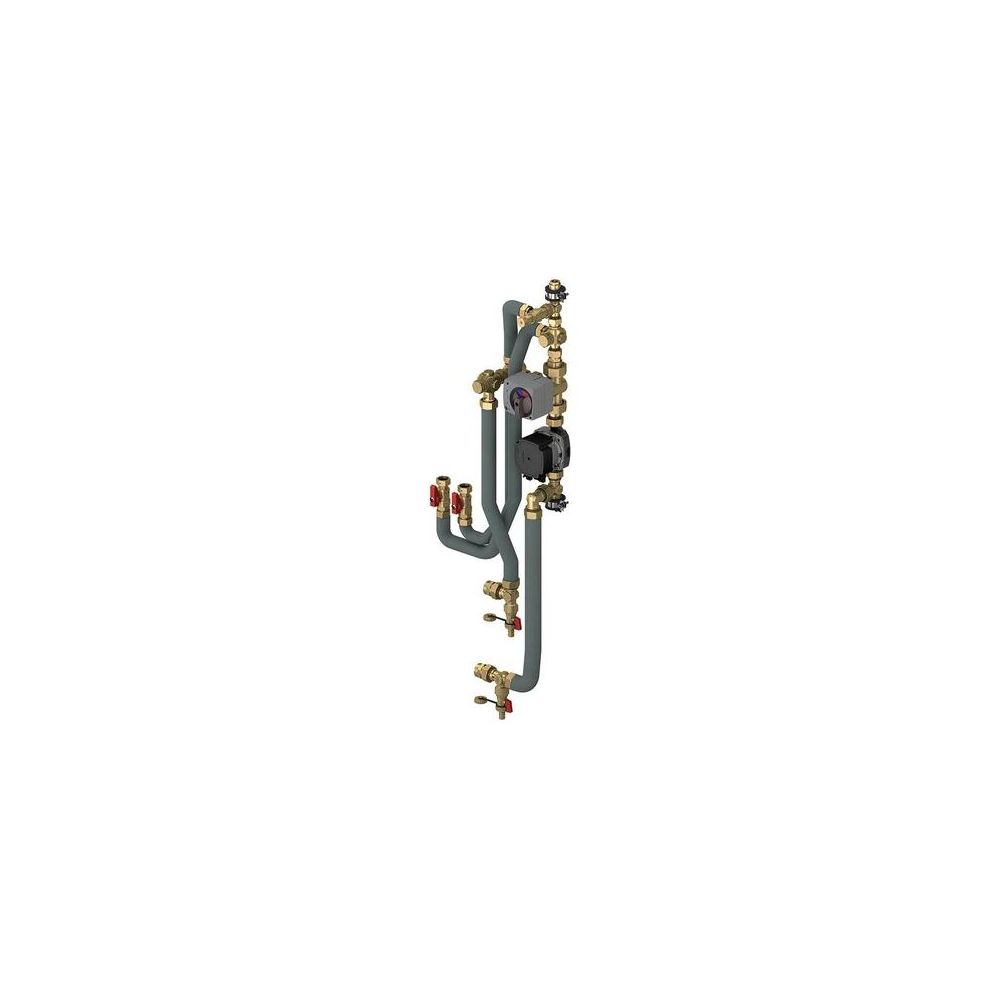 Flamco Anschlussgruppe für Fussbodenverteiler mit Mischer und geregeltem Motor, für 1... FLAMCO-M10512.24 4016715029119 (Abb. 2)