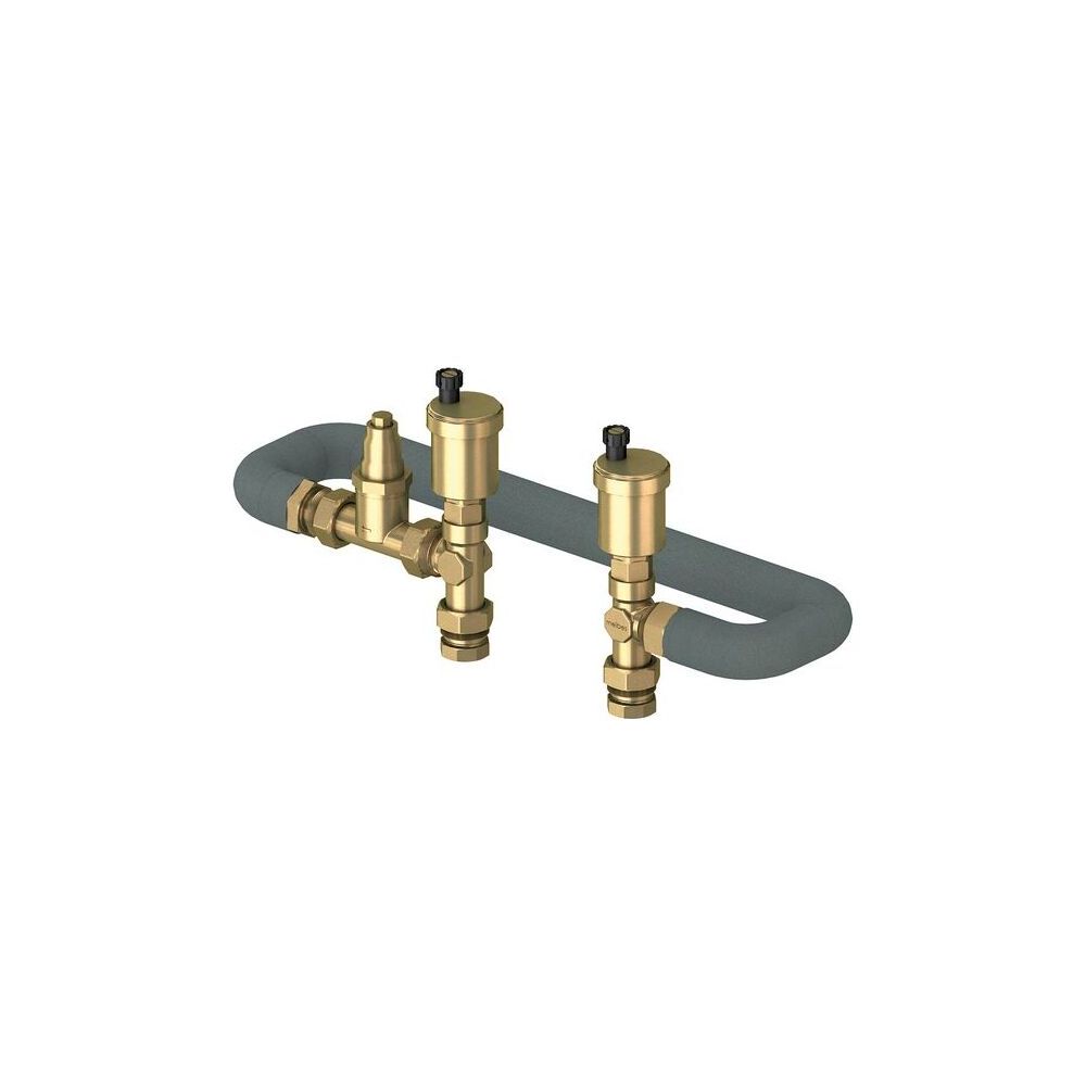 Flamco Zirkulationsbrücke 45 bis 65 Grad C Oberer Anschluss, 1/2" Innengewinde... FLAMCO-M10522.2 4016715029188 (Abb. 2)
