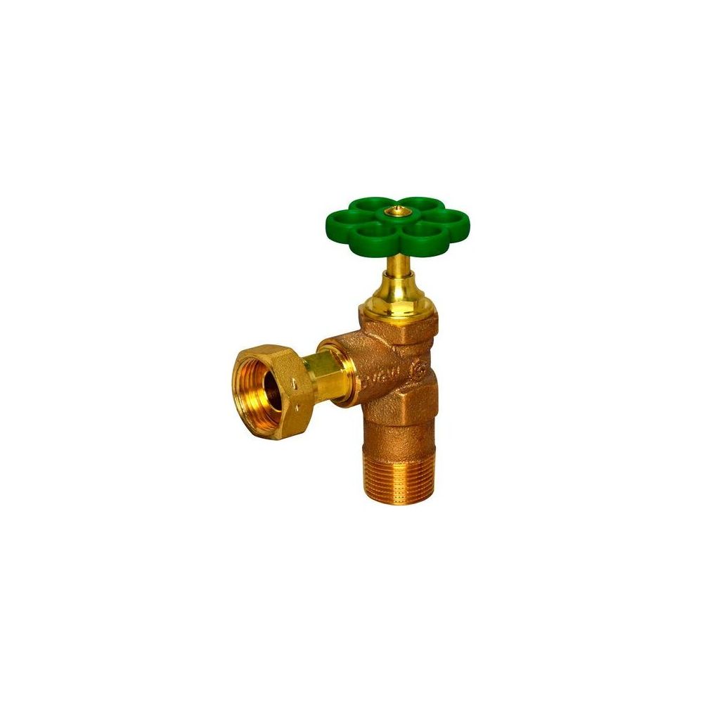 Flamco RG-Geradsitzventil-Eckausführung DN 15 Außengewinde R 3/4" x Überwurfmutter G 3... FLAMCO-M1203000 4018919000376 (Abb. 2)