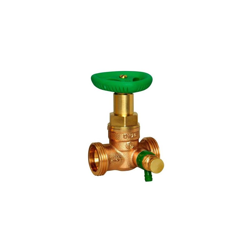 Flamco Rotguss-Kolbenventil DN 32, Entleerung Außengewinde-AG einfach Gewindegröße... FLAMCO-M1204220 4018919000703 (Abb. 2)