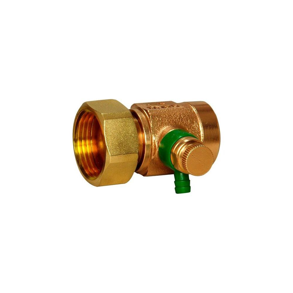 Flamco Rotguss-Rückflussverhinderer DN 50 Entleerung, Überwurfmutter G 2 3/8" x Rp 2"... FLAMCO-M1204420 4018919000901 (Abb. 2)