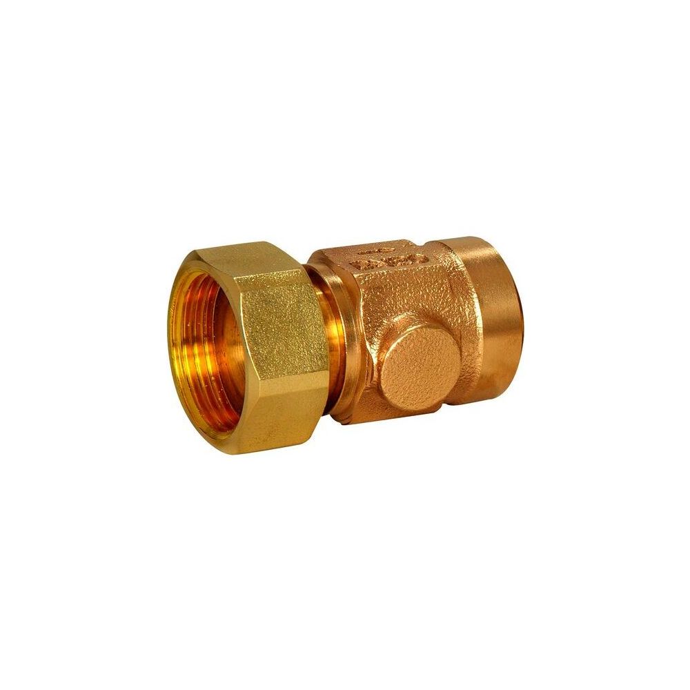 Flamco Rotguss-Rückflussverhinderer DN 25 Überwurfmutter G 1 1/4" x Rp 1"... FLAMCO-M1204450 4018919000932 (Abb. 2)