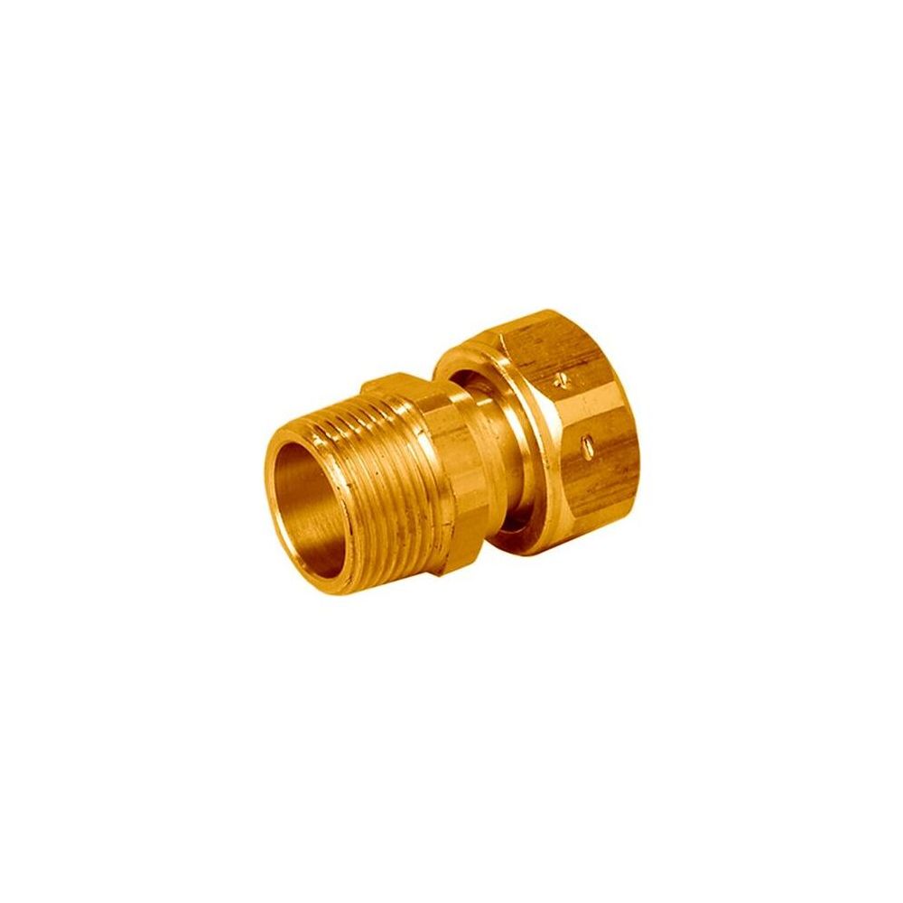 Flamco Außengewinde-Rotguss-Verschraubung Überwurfmutter G 3/4" x Außengewinde-Tülle R... FLAMCO-M1206140 4018919056304 (Abb. 2)