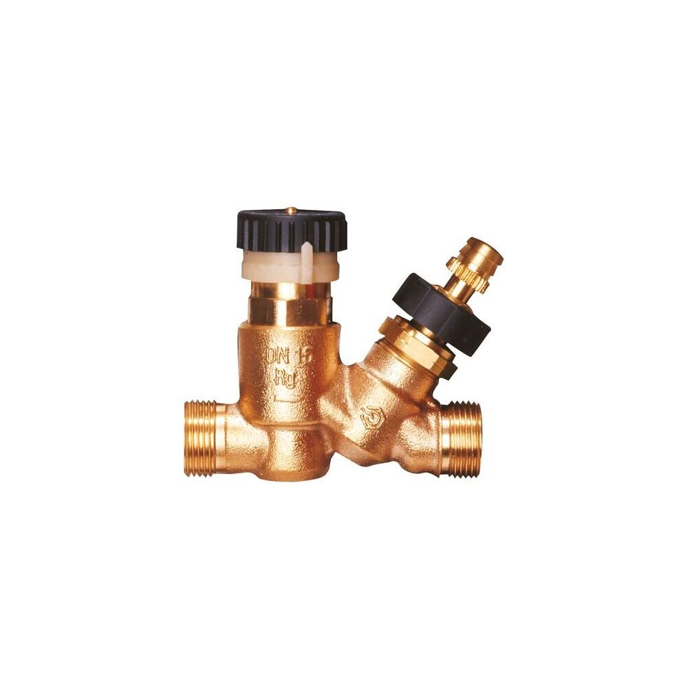 Flamco Zirkulationsventil DN 15, 50-60 Grad C Außengewinde-Außengewinde... FLAMCO-M1206345 4018919063821 (Abb. 2)