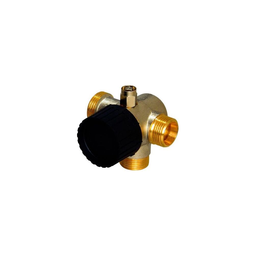 Flamco Dreiwege-Thermostatventilunterteile, DN 15 Entlüftung, Anbindung links... FLAMCO-M1236131 4018919003636 (Abb. 2)